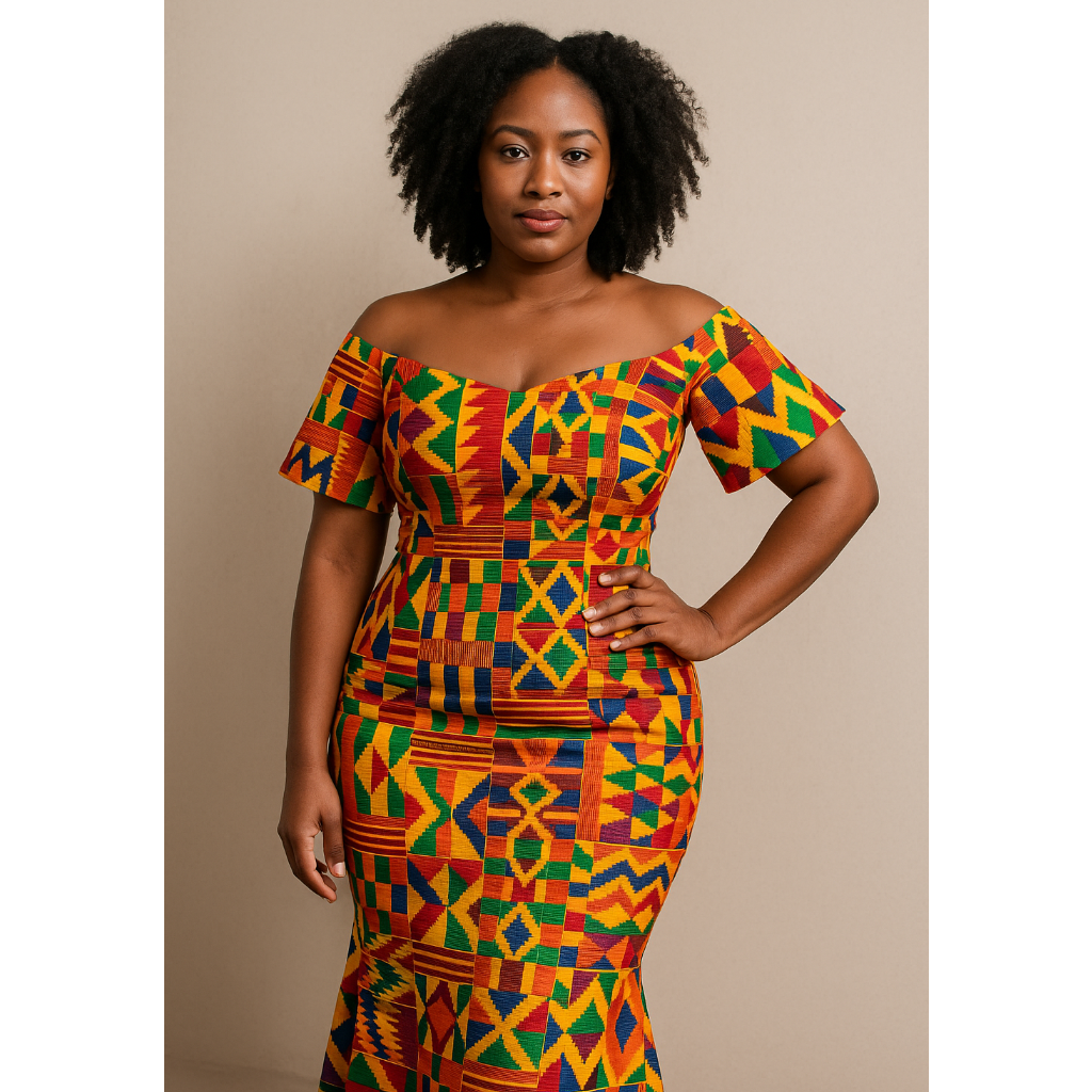 Kente Woman Dress