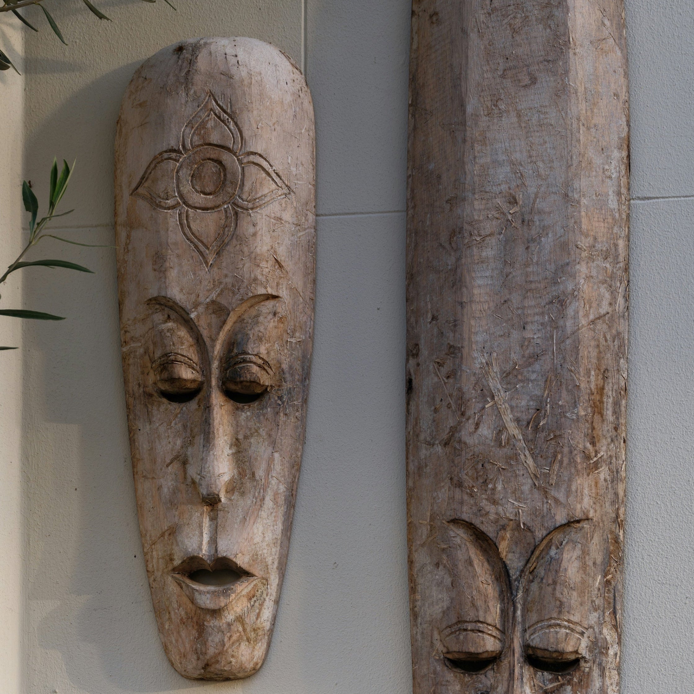 Hand-Carved Wooden Masks